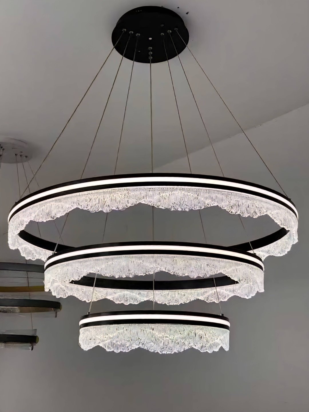 Люстра ABC 9191-80+60+40 LED, кол-во ламп: 3 шт купить,NaN