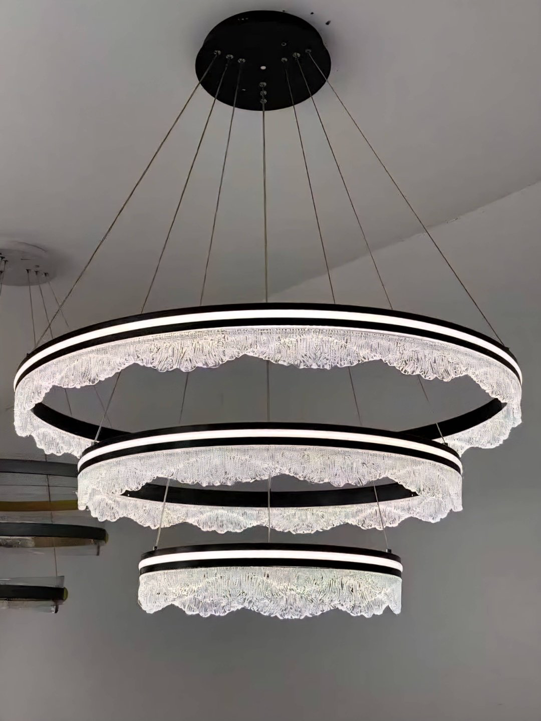 Люстра ABC 9191-80+60+40 LED, кол-во ламп: 3 шт купить,NaN