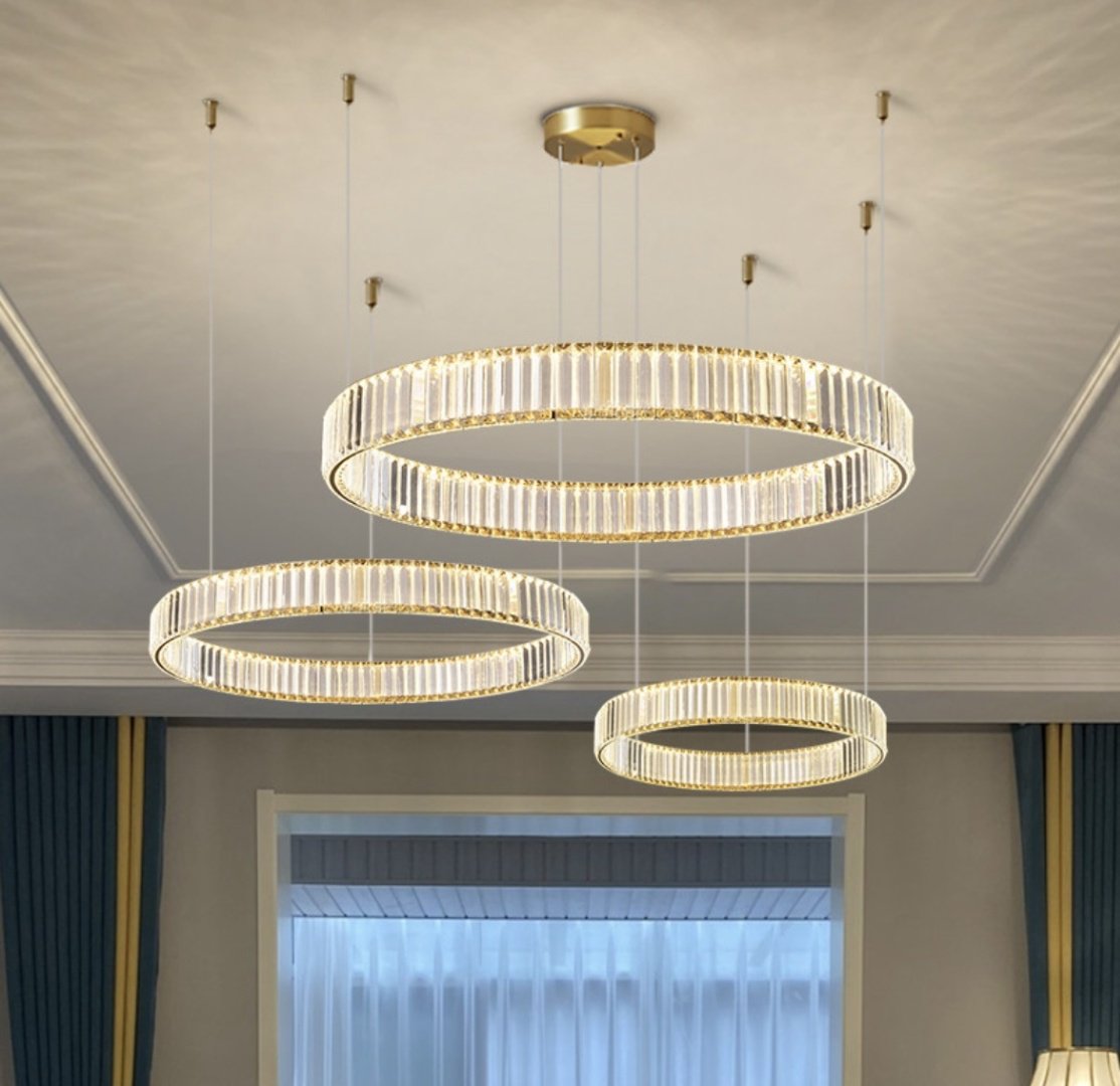 Люстра Lashyn Р581-80-60-40 LED, кол-во ламп: 3 шт купить,NaN