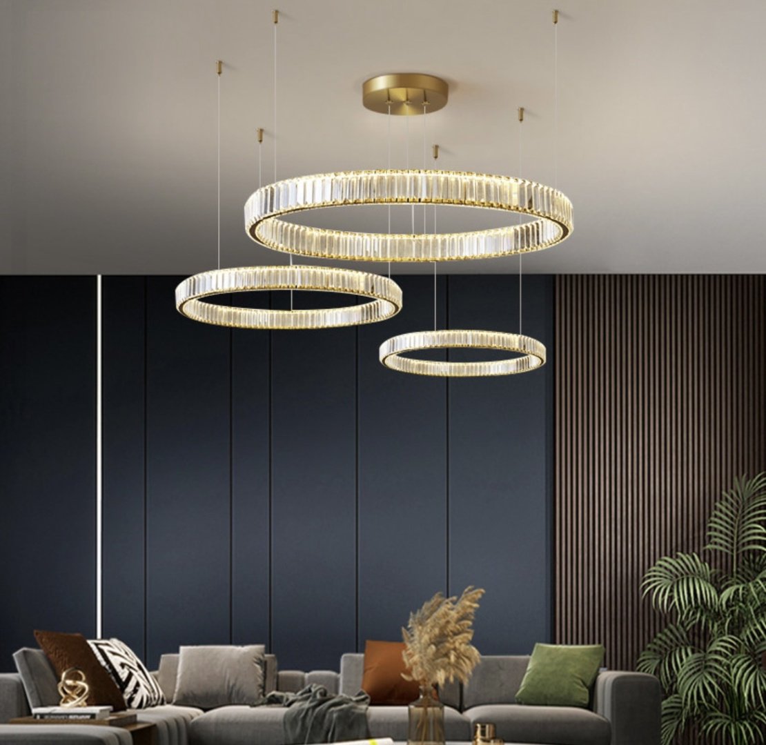 Люстра Lashyn Р581-80-60-40 LED, кол-во ламп: 3 шт купить,NaN