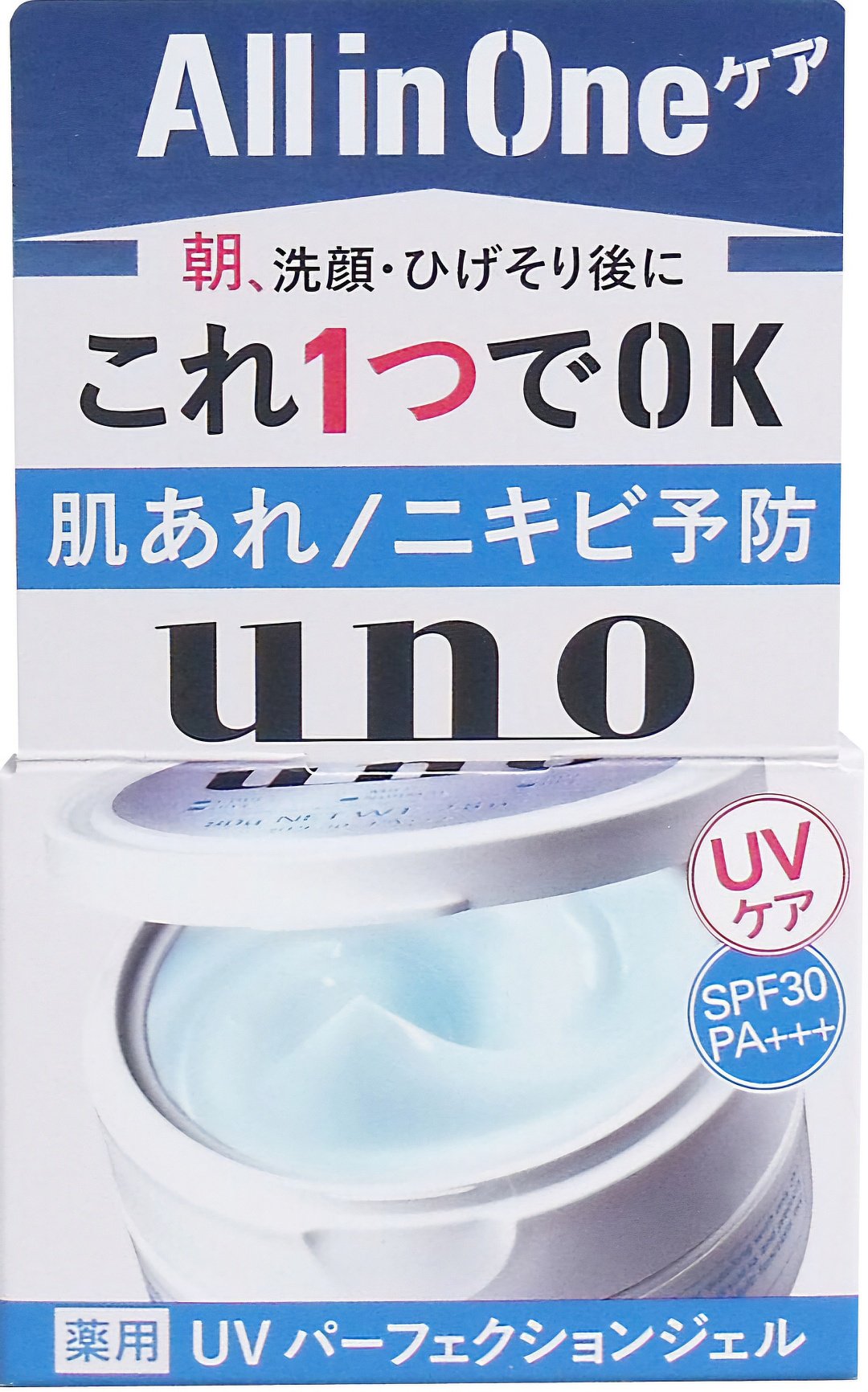 Shiseido крем Uno для лица, для зоны декольте 80 мл