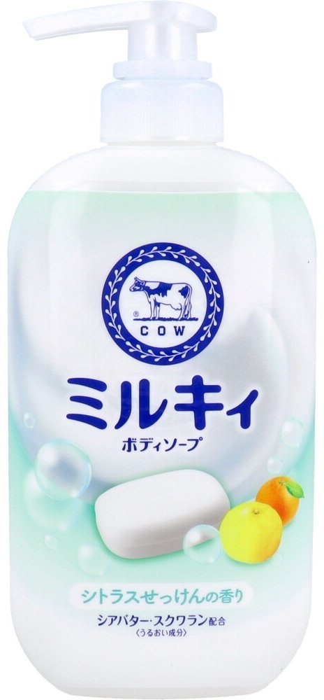 Жидкое мыло туалетное Cow Мilky Body Soap 1 шт купить,NaN