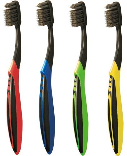 Dental Pro Black Ultra Slim Plus зубная щетка средняя 1 шт