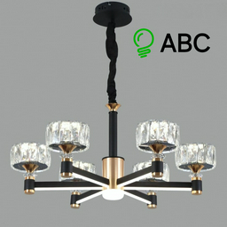 Люстра ABC 86132-6 LED, кол-во ламп: 6 шт