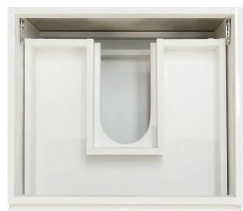 Тумба с раковиной Kabinka.kz Dallas Luxe 74.8x60.7x48.2см белый купить,NaN