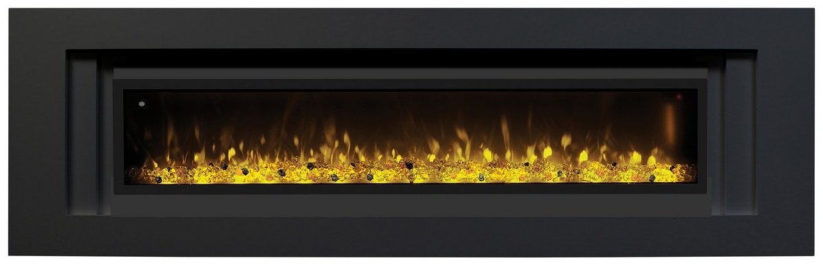 Электрокамин Real Flame напольный Stockholm 60/MNH BLM с очагом Manhattan 1560