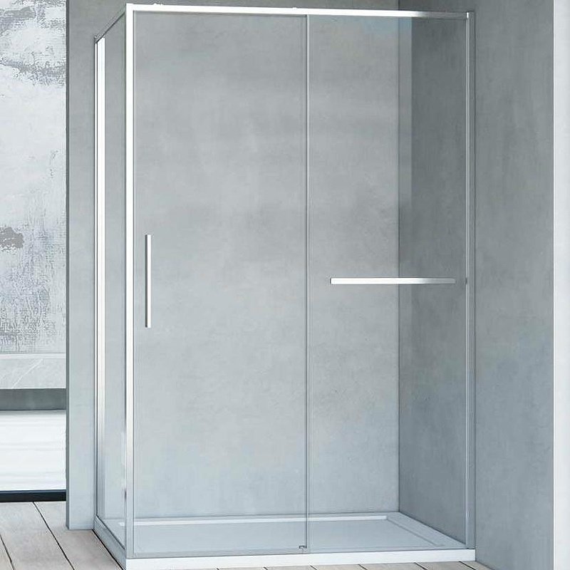 Душевое ограждение KABINKA.KZ двухстенное Soft VSR-1SS9015CL, 1500х1900 мм