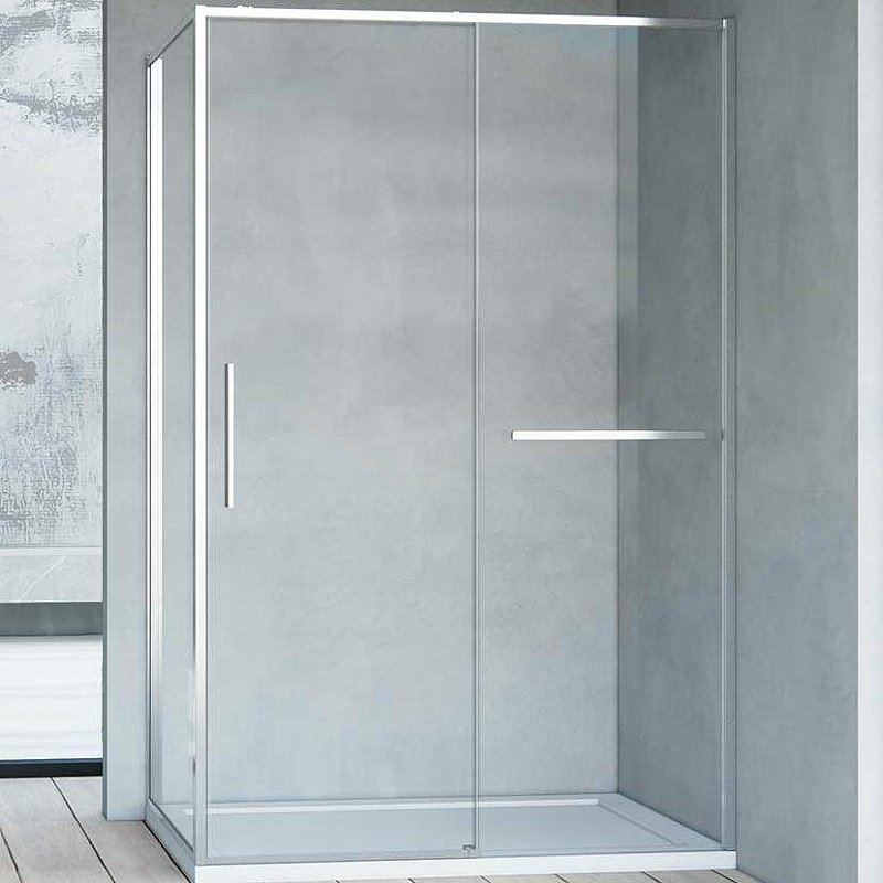 Душевое ограждение KABINKA.KZ двухстенное Soft VSR-1SS9015CL, 1500х1900 мм купить,NaN