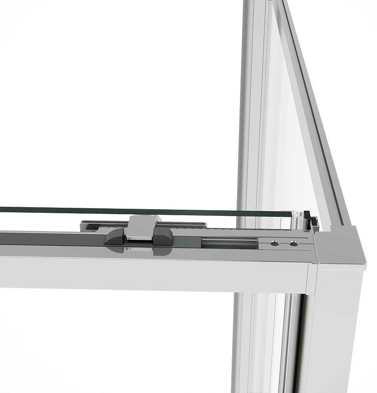 Душевое ограждение KABINKA.KZ двухстенное Soft VSR-1SS9015CL, 1500х1900 мм купить,NaN