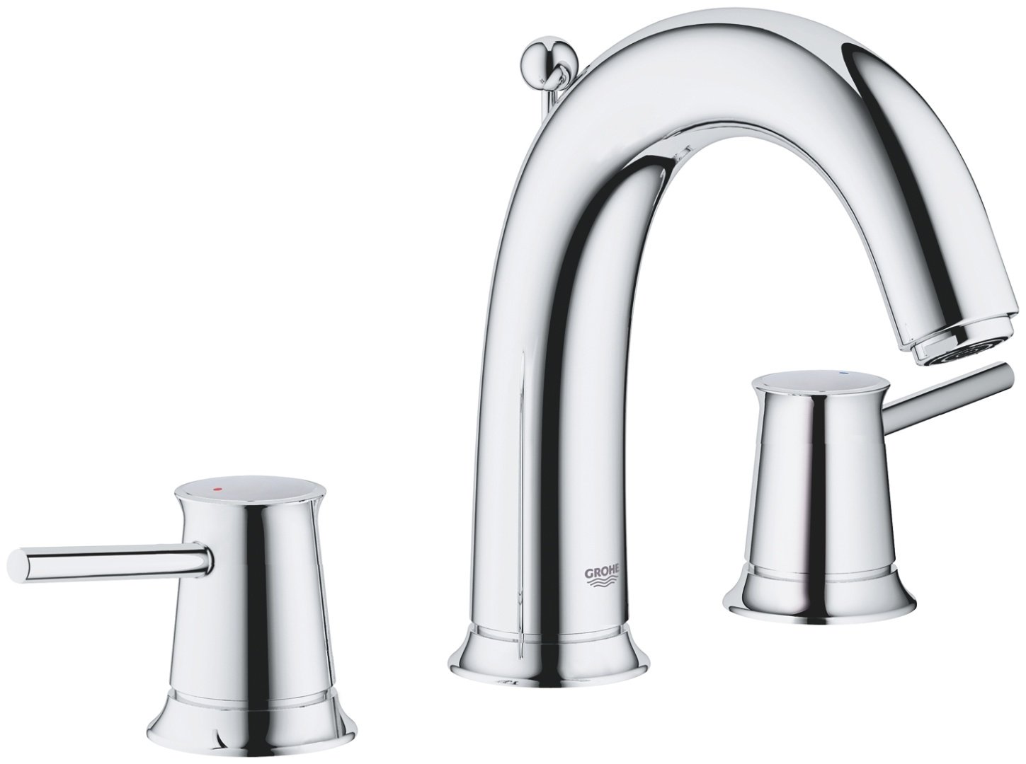 Смеситель для раковины (умывальника) Grohe 20470000 , двухзахватный