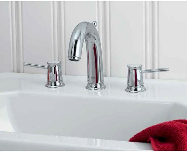 Смеситель для раковины (умывальника) Grohe 20470000 , двухзахватный