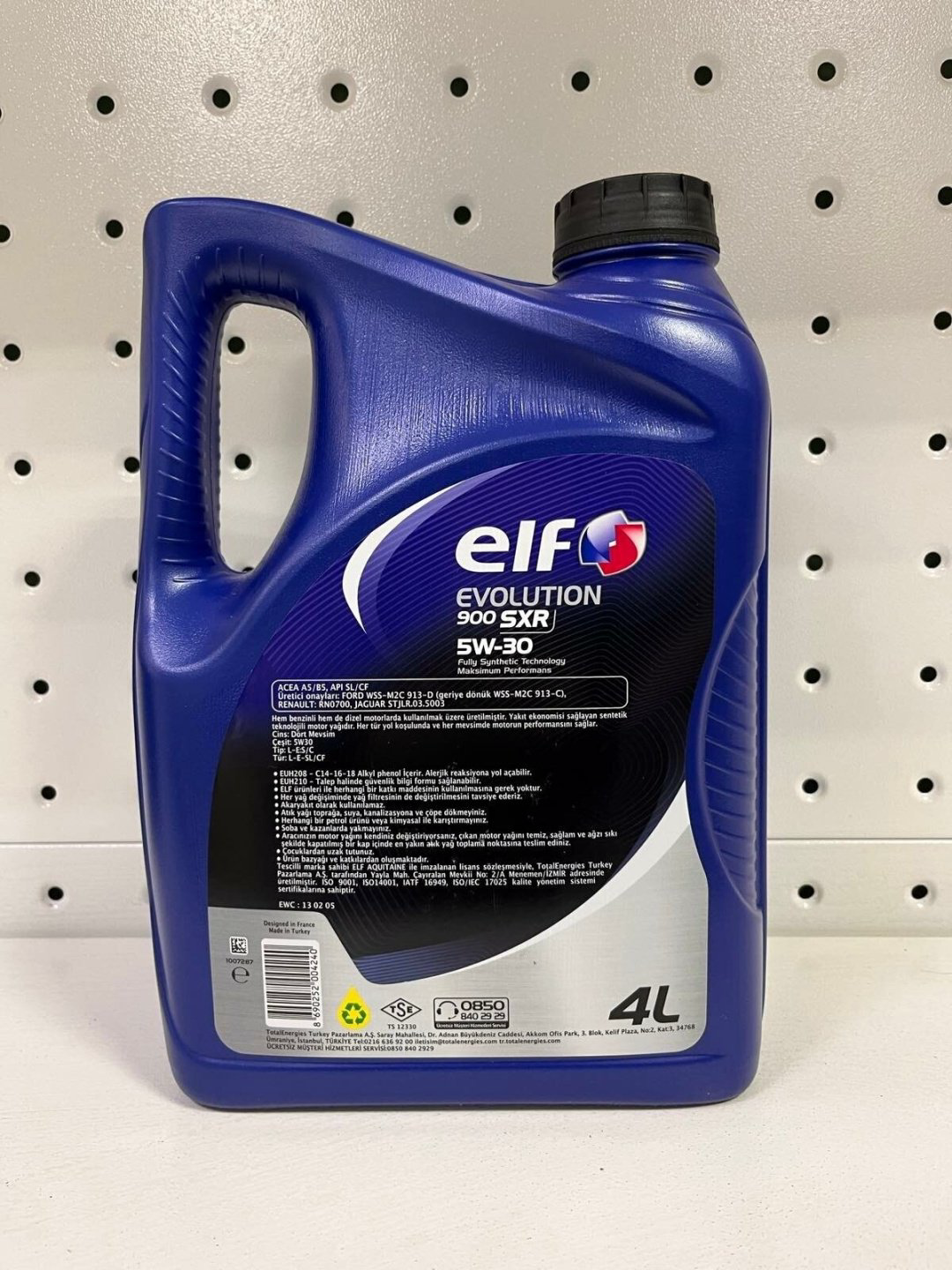 Моторное масло Синтетическое ELF EVOL.900 SXR 5W-30 4 л купить,NaN