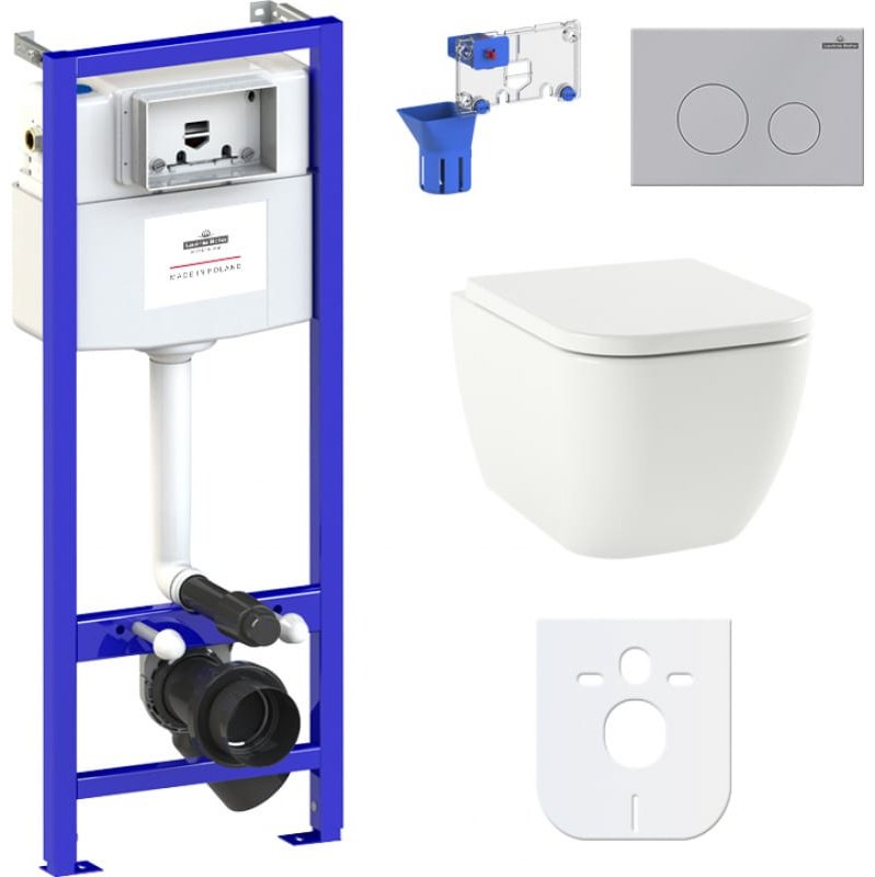 Lavinia Boho унитаз с инсталляцией 87040079, санфарфор