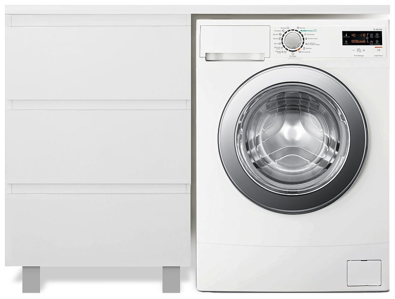 Тумба без раковины KABINKA.KZ ФР-00001922, 120x86x47.6 см, белый