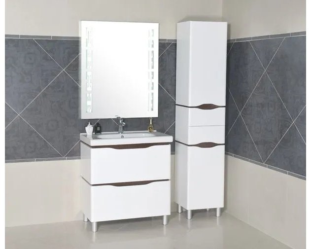 Тумба с раковиной AQUARODOS Венеция 80, 80x85x45см, белый купить,NaN