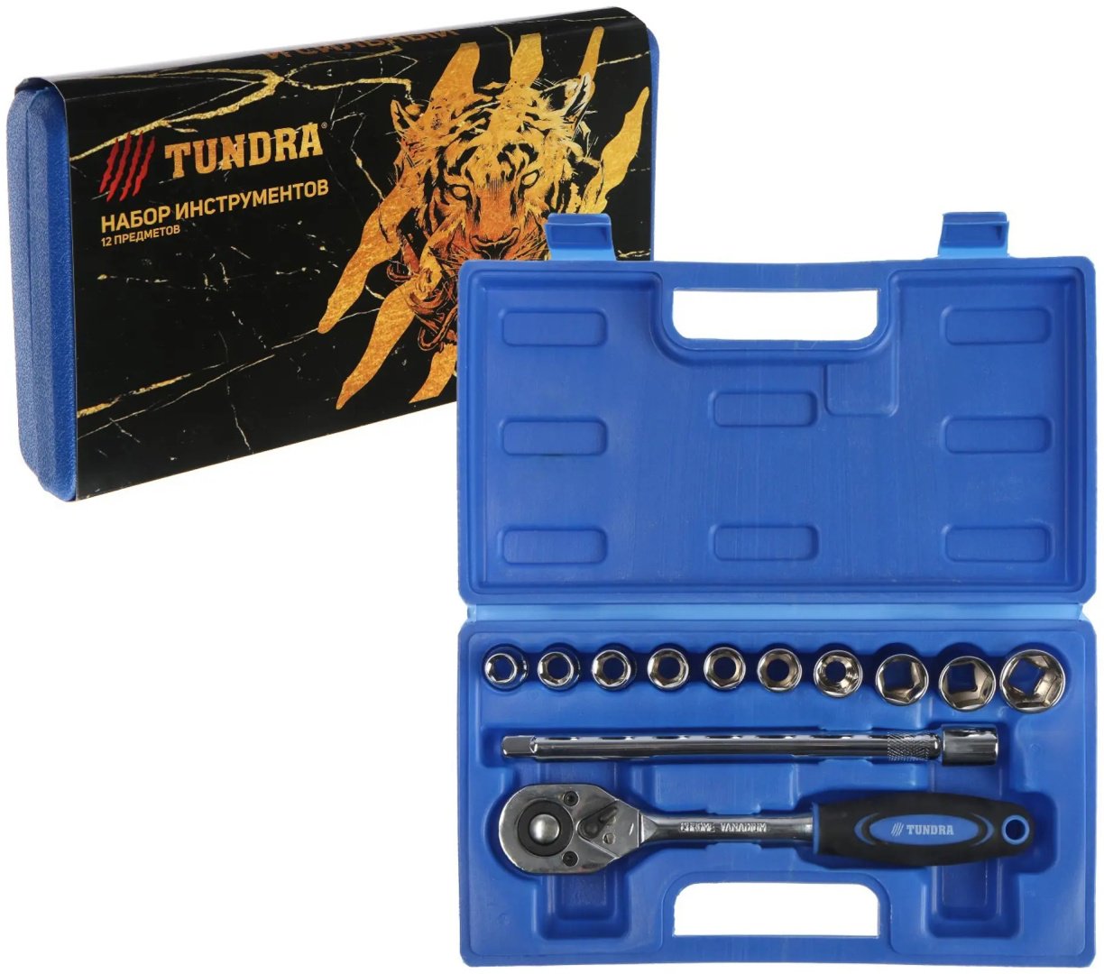 Трещотка TUNDRA 881871 реверсивная 1/2 250 мм купить,NaN