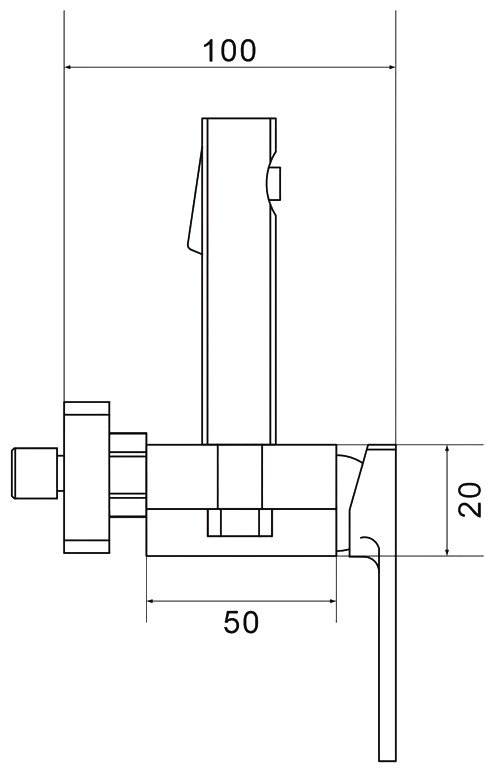 Shevanik гигиенический душ S6805C-1, латунь купить,232100