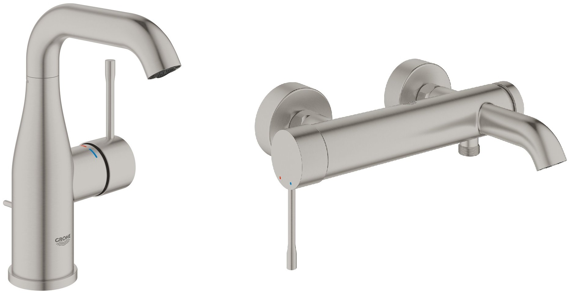 Смеситель для раковины (умывальника) Grohe Essence, комплект купить,NaN