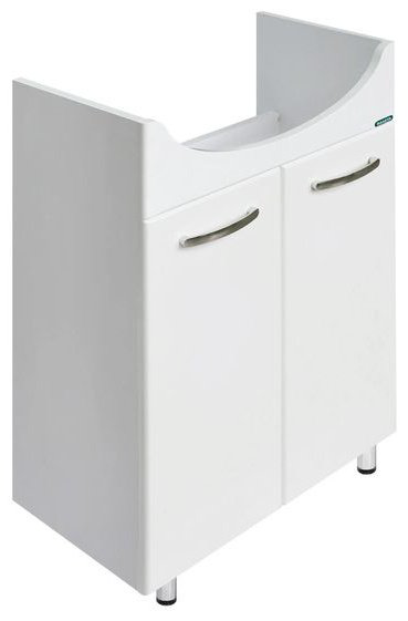 Тумба с раковиной Kabinka.kz Альфа 55 51.5x82x29.6см белый купить,NaN