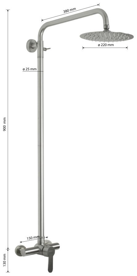 MAGNUS душевой набор (гарнитур) 9193