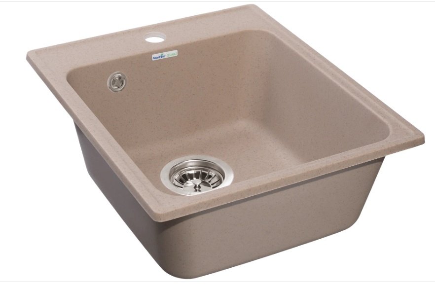 Кухонная мойка Врезная GF-Z-17, коричневый