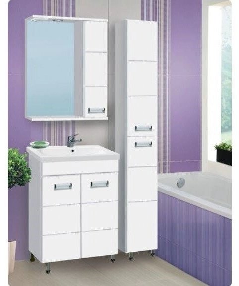 Тумба с раковиной Vako &#34;Флора FEST 60 Т&#34;, 60x60x40 см, белый