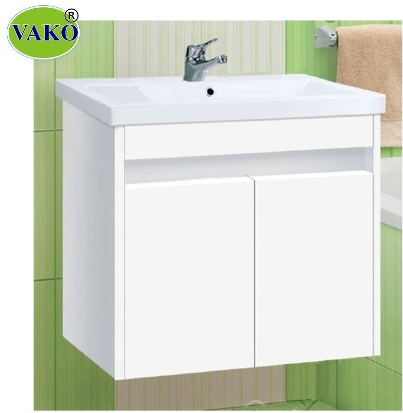 Тумба с раковиной KABINKA.KZ Фортуна FEST 60, 60x50x40 см, белый