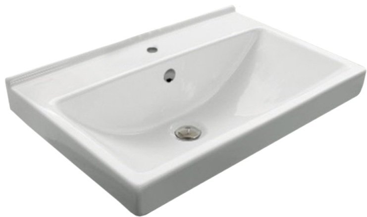 Тумба с раковиной KABINKA.KZ Фортуна FEST 60, 60x50x40 см, белый