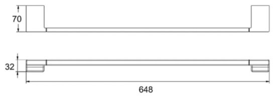 KABINKA.KZ держатель KABINKA.KZ 1 шт, латунь