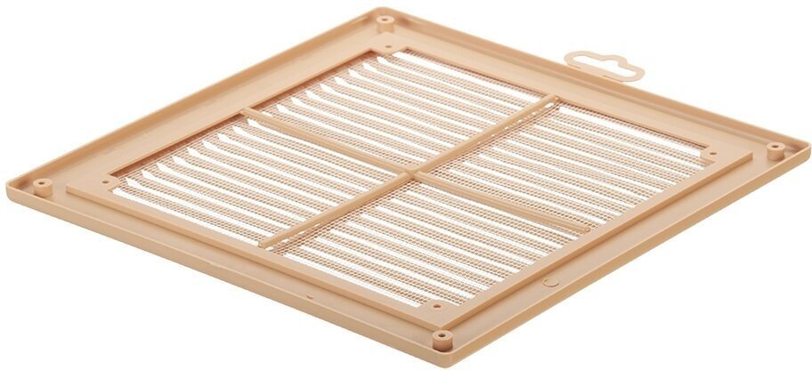 Решетка вентиляционная Эра 250х250х15.5 мм, пластик