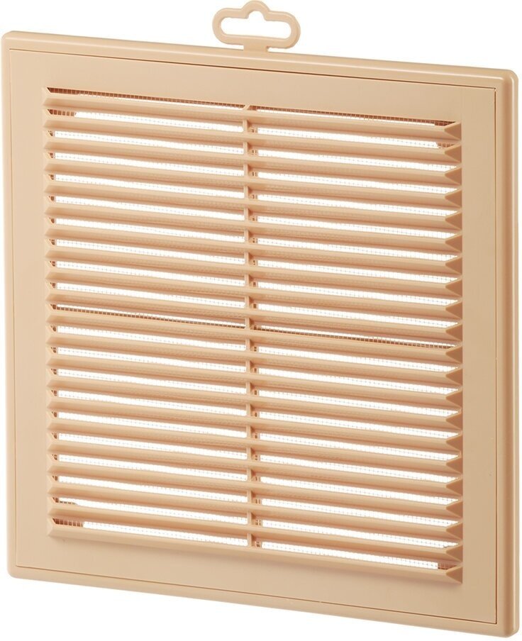 Решетка вентиляционная Эра 250х250х15.5 мм, пластик