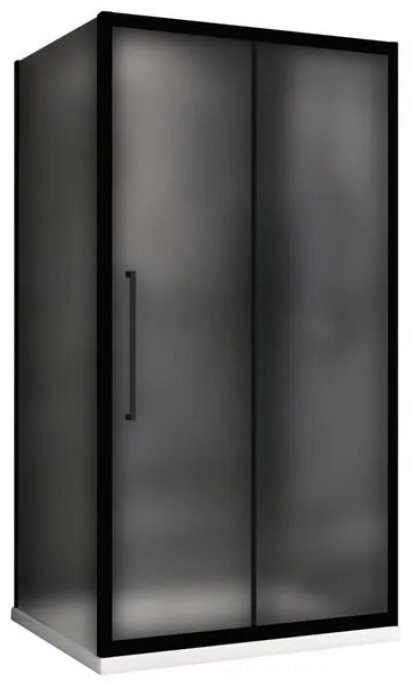Душевое ограждение Abber двухстенное AG30100BMH-S70BM, 700х1950 мм купить,NaN