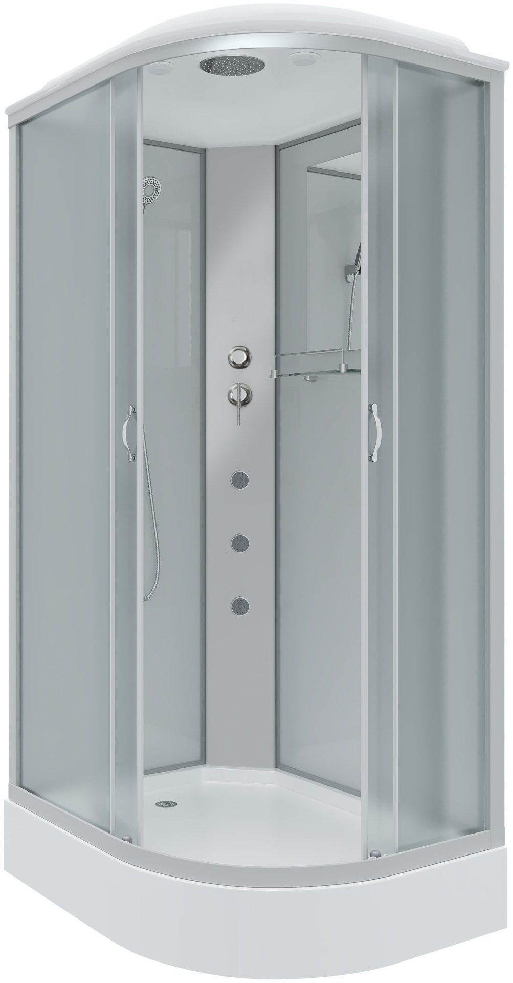 Душевая кабина Niagara NG-3312-14LG (215х120 см), низкий поддон купить,NaN
