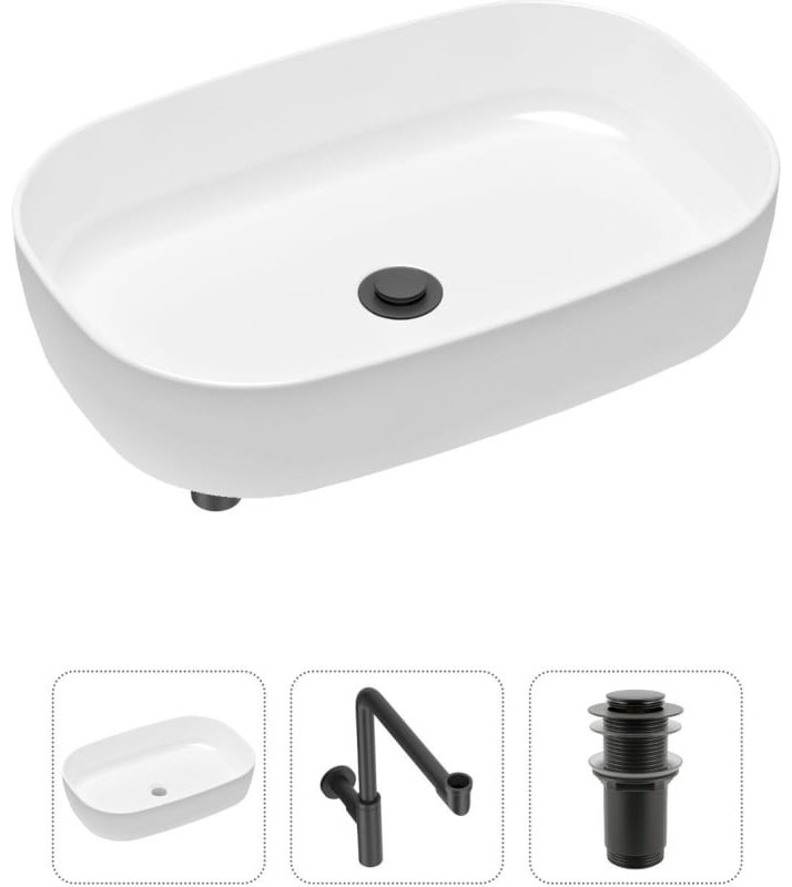 Раковина Lavinia Boho Bathroom Sink 21520101 накладная овальная 35.5, санфарфор купить,NaN
