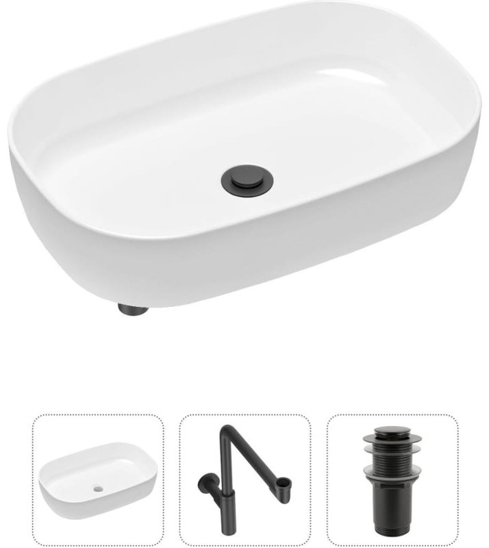 Раковина Lavinia Boho Bathroom Sink 21520101 накладная овальная 35.5, санфарфор купить,NaN