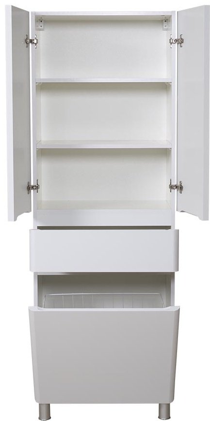 Шкаф-пенал напольный AQUARODOS Акцент 60, 60x35x175 см, белый