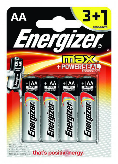 Батарейки Energizer LR6 AA Power Alkaline 4 шт