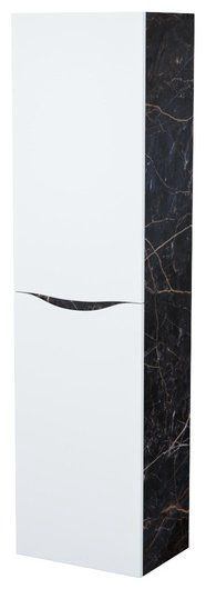 Шкаф-пенал навесной IDDIS CLO40B0i97 40x29.7x150см бело-черный купить,NaN