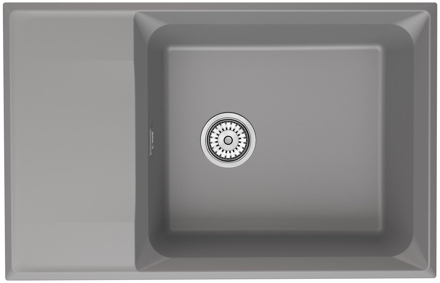 Кухонная мойка POINT PN3012AL врезная 78х50х22 см, кварцевый песок