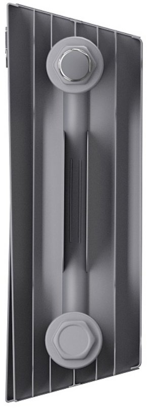 Радиатор Royal Thermo секционный PianoForte 200/Silver Satin биметаллический, кол-во секций: 18