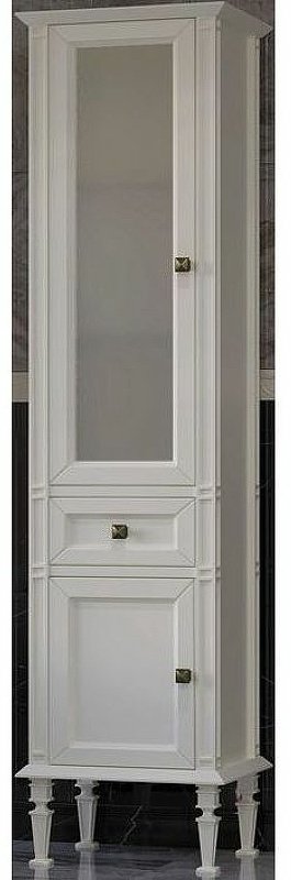 Шкаф-пенал напольный Opadiris Кантара 00-00004342, 46.1x36.4x187.5 см, белый