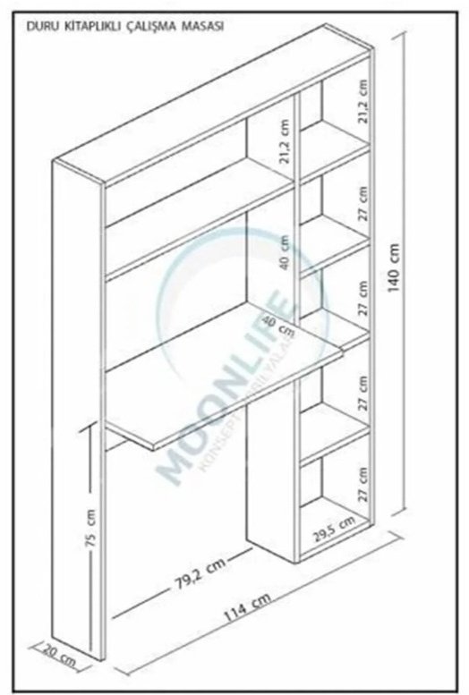 Стол компьютерный с надстройкой Регион пр 140, 114х40x140 см, белый купить,NaN