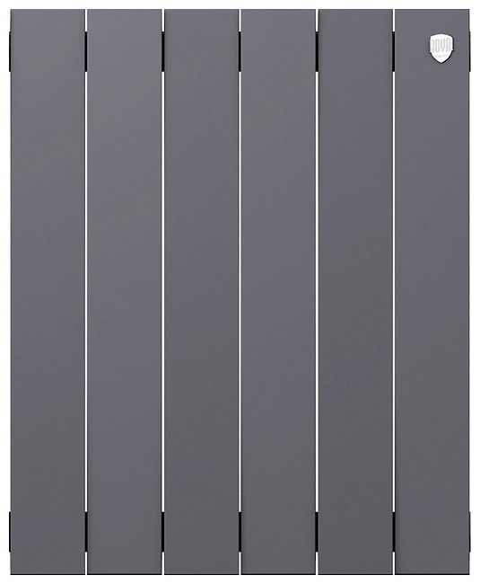 Радиатор Royal Thermo секционный PianoForte 500 Silver Satin биметаллический, кол-во секций: 6