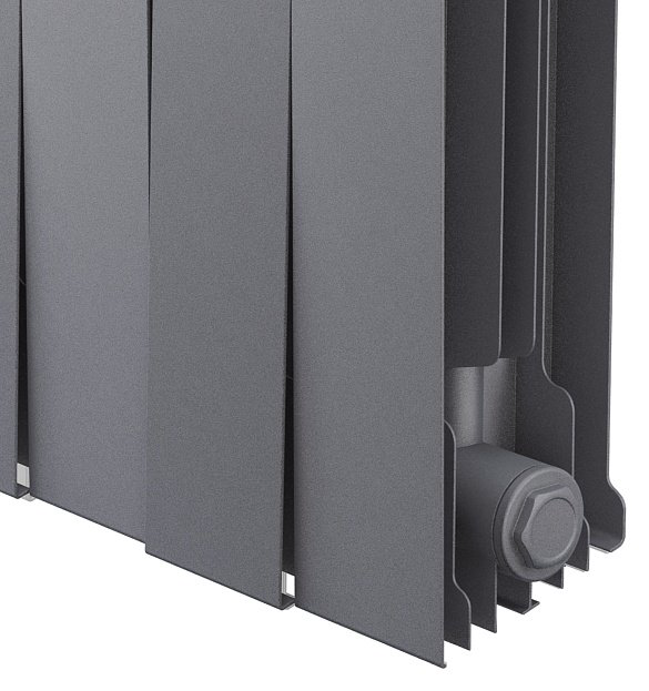Радиатор Royal Thermo секционный PianoForte 500 Silver Satin биметаллический, кол-во секций: 6 купить,73800
