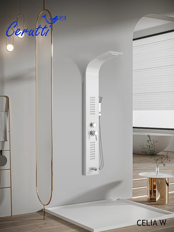Cerruti душевая панель CT10402, латунь