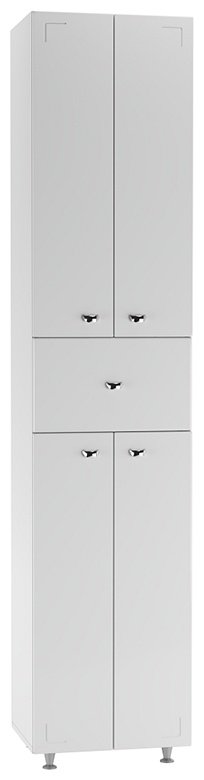 Комплект для ванной KABINKA.KZ Адай (шкаф, шкаф-пенал, тумба под раковину, раковина) белый