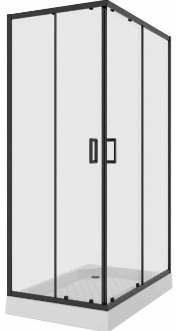 Душевое ограждение Niagara двухстенное NG-6881-08 BL, 1000х1950 мм купить,NaN