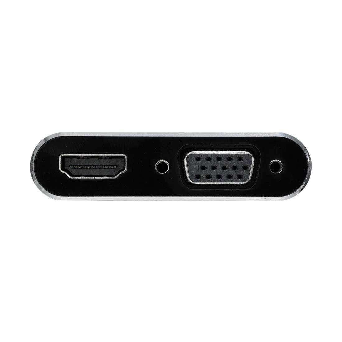 Переходник Rapoo USB Type C- HDMI VGA XD10V серый купить,NaN