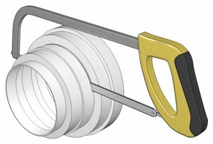 Эра соединитель воздуховодов ПУ 16.15, 12,5, 12, 10, 8 D160/150/125/120/100/80