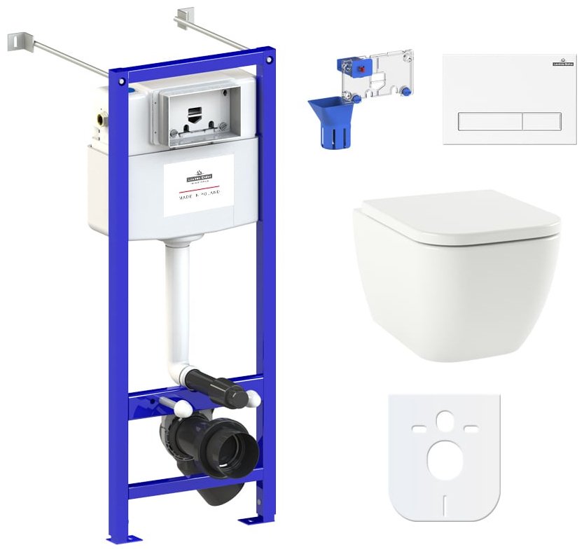 Lavinia Boho унитаз с инсталляцией 87050133, санфарфор